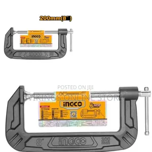 Ingco G-Clamp Hgc0108 200m - Black