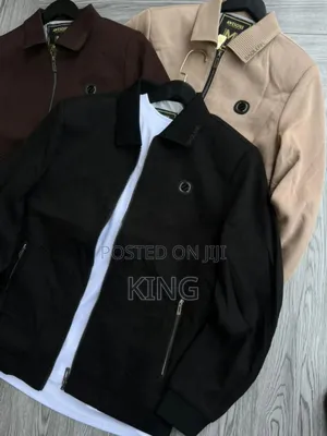 Cotton-Blend Caban Collar Jacket