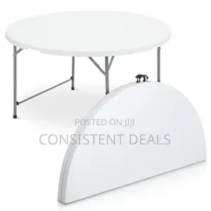 Folding  Round Table