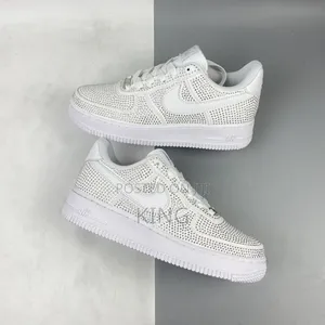 Nike Air Force 1 Sneakers Custom Crystals.
