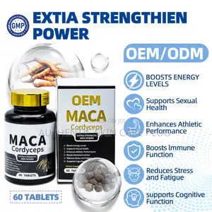 Duozi Pure Maca Cordyceps Tablets Men Supplement