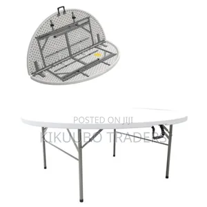 Flash Furniture 6ft Round All-Occasion Plastic Folding Event Table