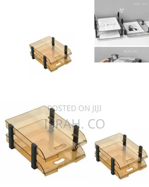 2 Tier Acrylic Desk Organizer