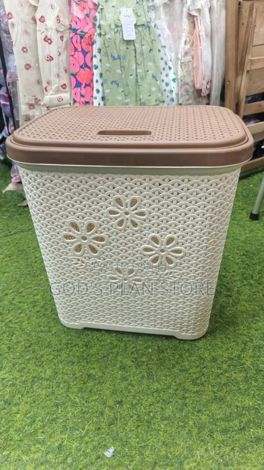 High Quality Rattan Plastic Loundary Baskets.