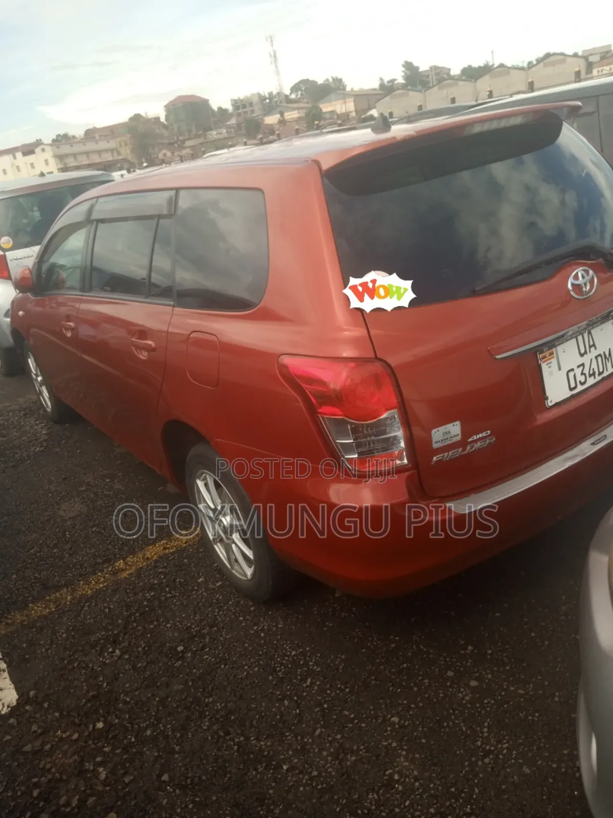Toyota Corolla Fielder 2011 Red
