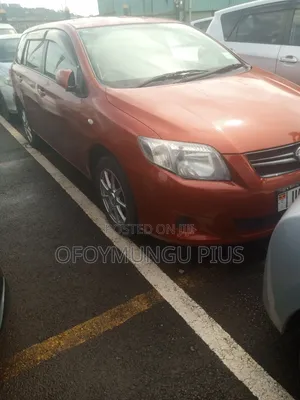 Toyota Corolla Fielder 2011 Red