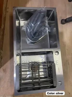 Kitchen Sink Grey Black Double Bowl