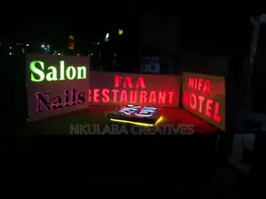Lighting Wall Logo Business Signs