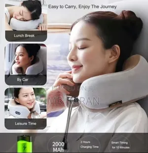Portable Electric U-Shaped Neck Massager Pillow