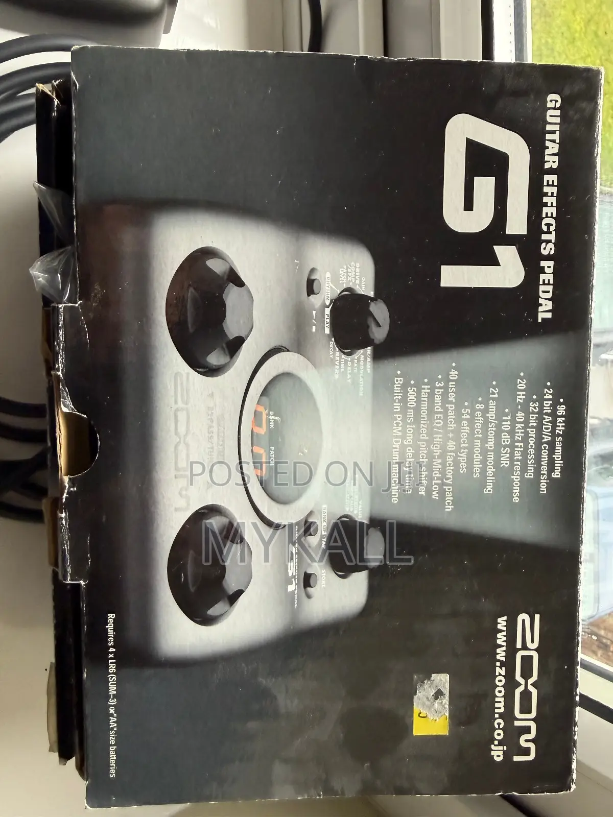 Zoom G1 Guitar Effects Pedal