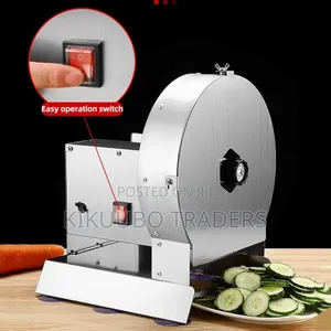 Electric Food Slicer With 2xblade, Stainless Steel Electric Slicer