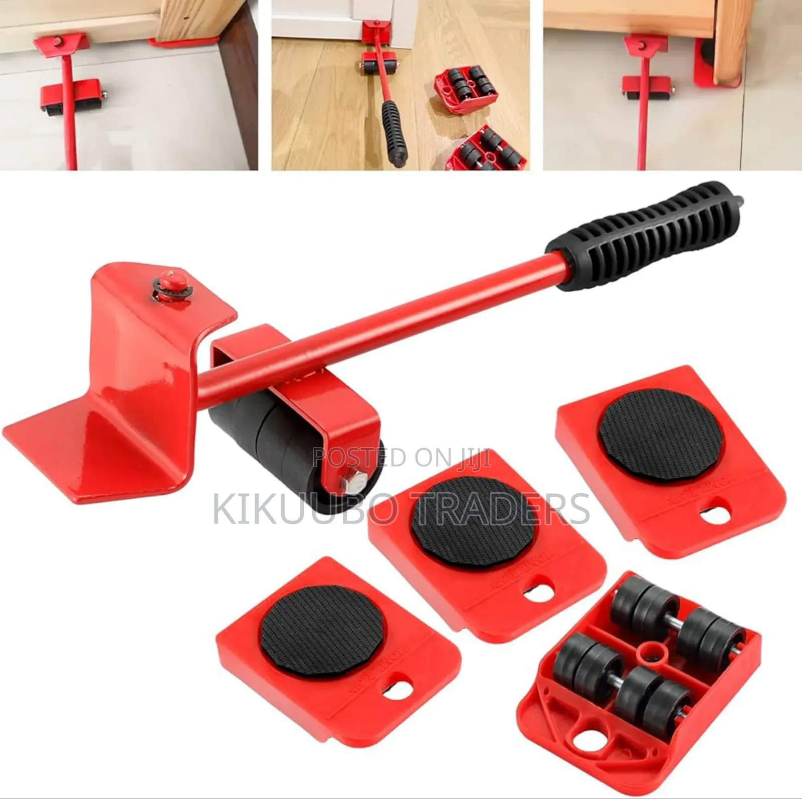 Furniture Lifter Heavy Appliance Rollers Wheel Slider Mover Tool Set