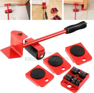Furniture Lifter Heavy Appliance Rollers Wheel Slider Mover Tool Set