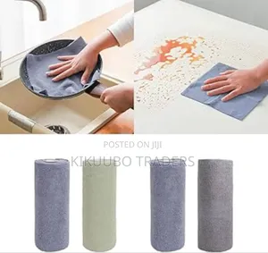1 Roll Microfiber Cleaning Cloth Reusable Washable Rag