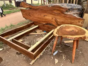 Rustic Platform Bed