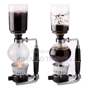Glass Siphon Coffee Maker, 360ml Tabletop Glass Siphon Pot Glass