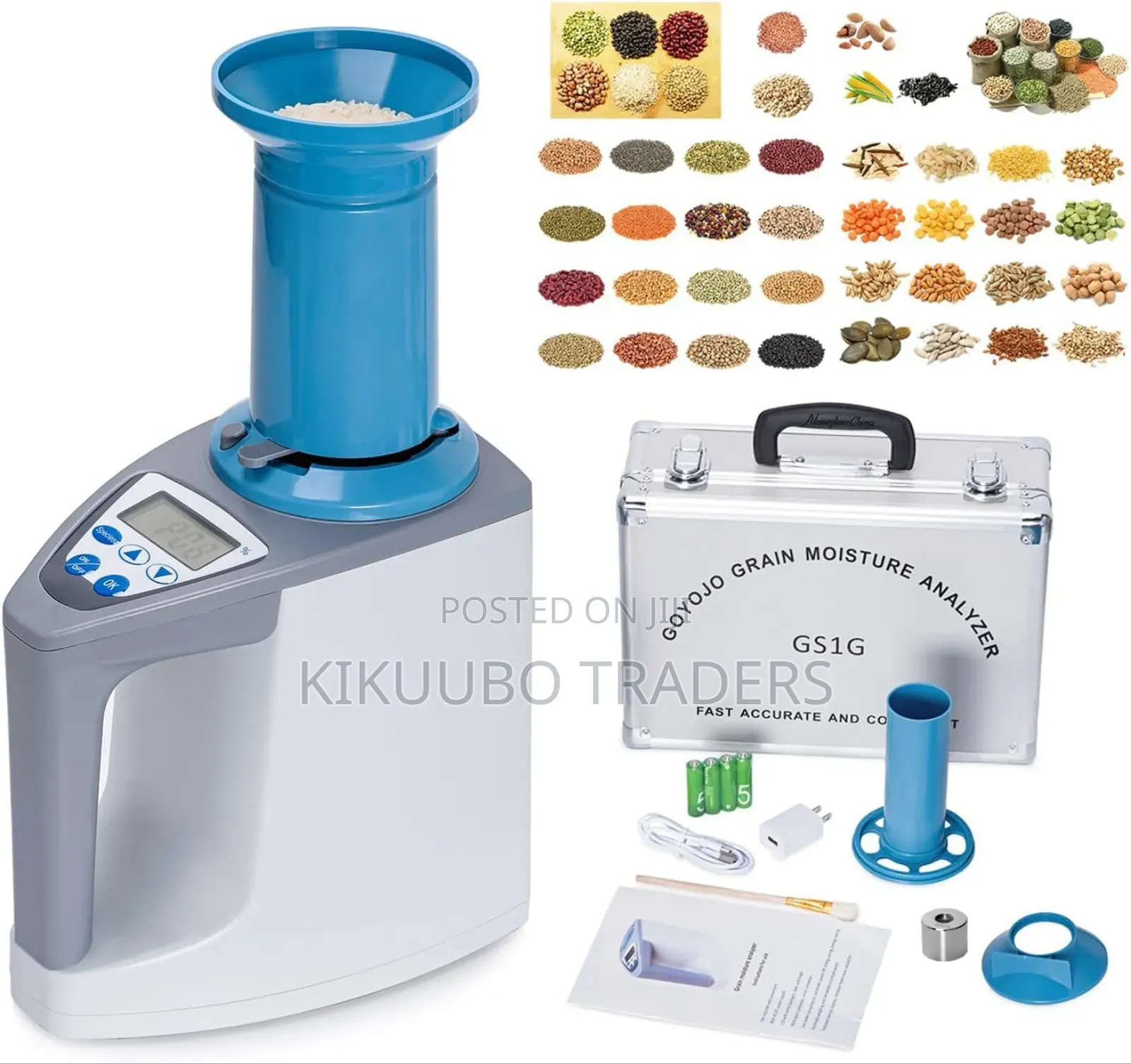 Grain Tester Analyzer Precision Grain Moisture Analyzer Humidity Meter