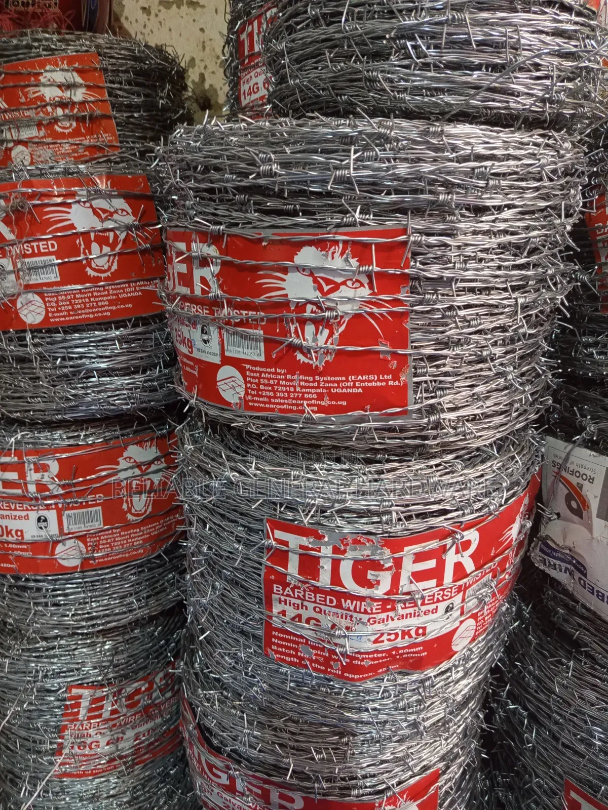 Barbed Wire 600meters (25kg)