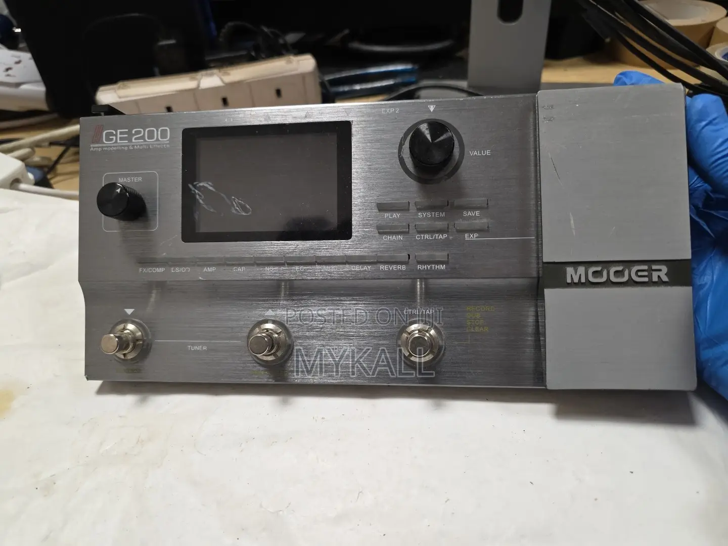 Mooer Ge200 Guitar Pedal Processor Multi-Effects Modelling