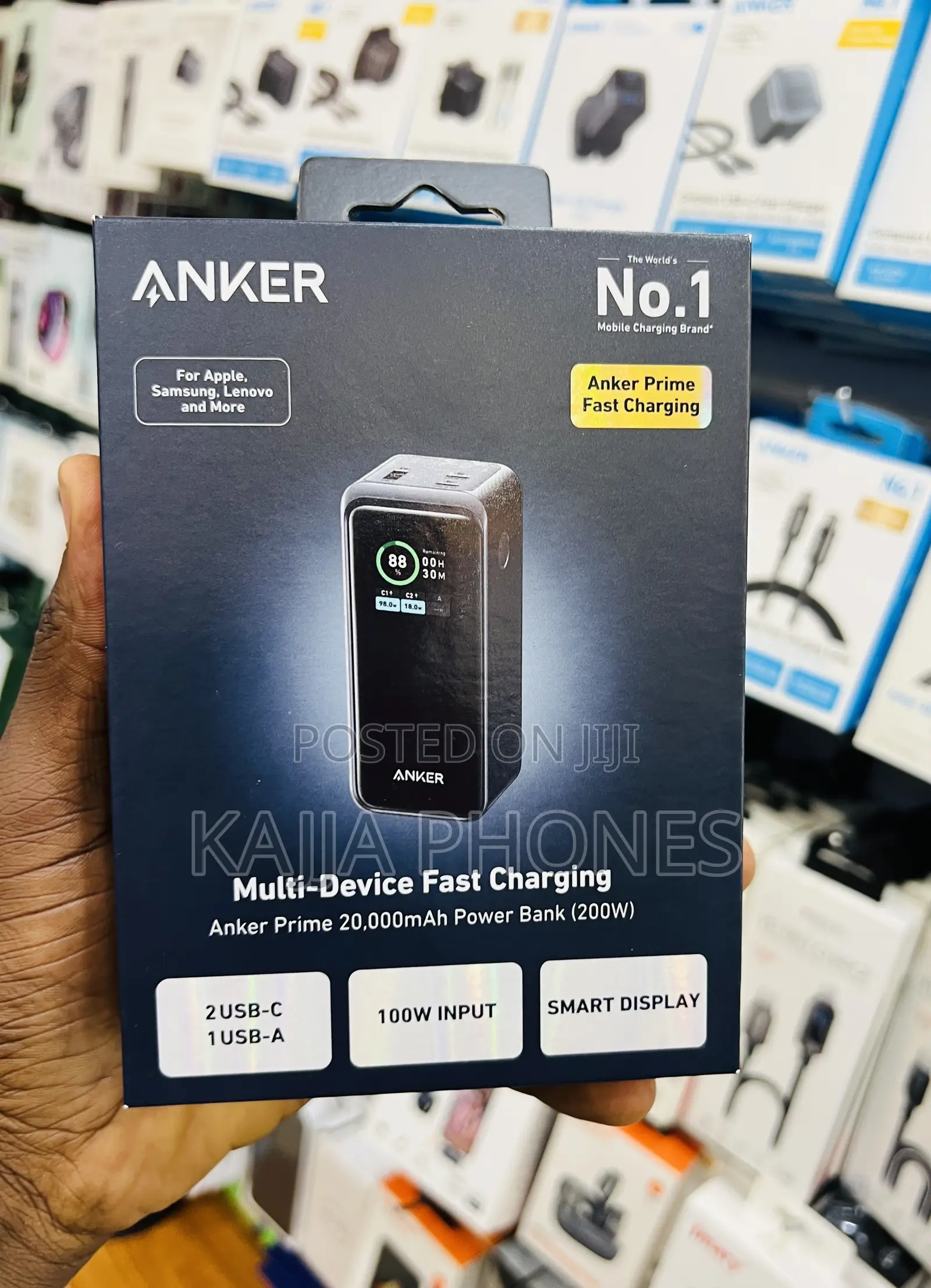 Anker Prime 20,000mah Power Bank (200w)