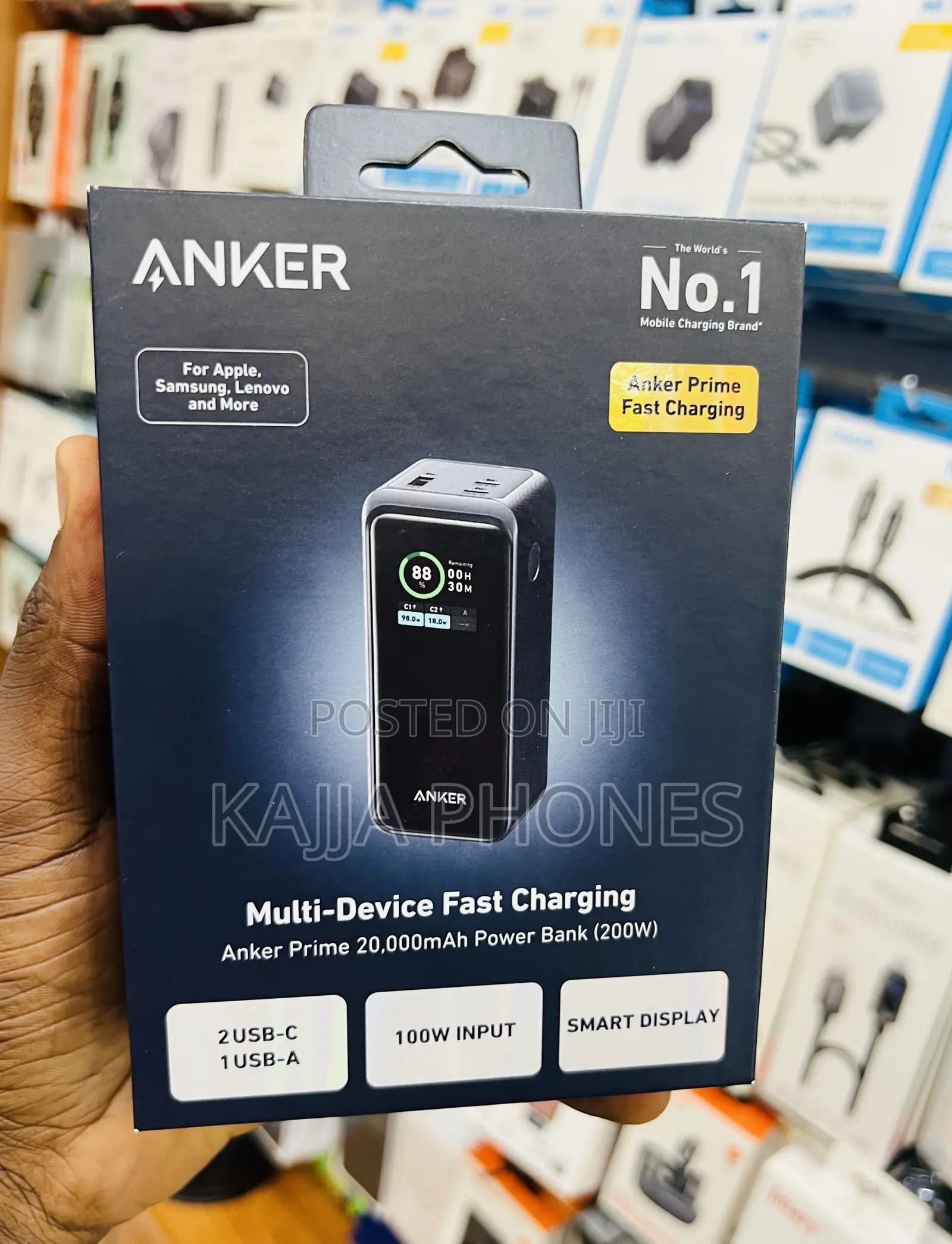 Anker Prime 20,000mah Power Bank (200w)
