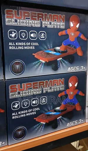 Superman Sliding Plate Toy