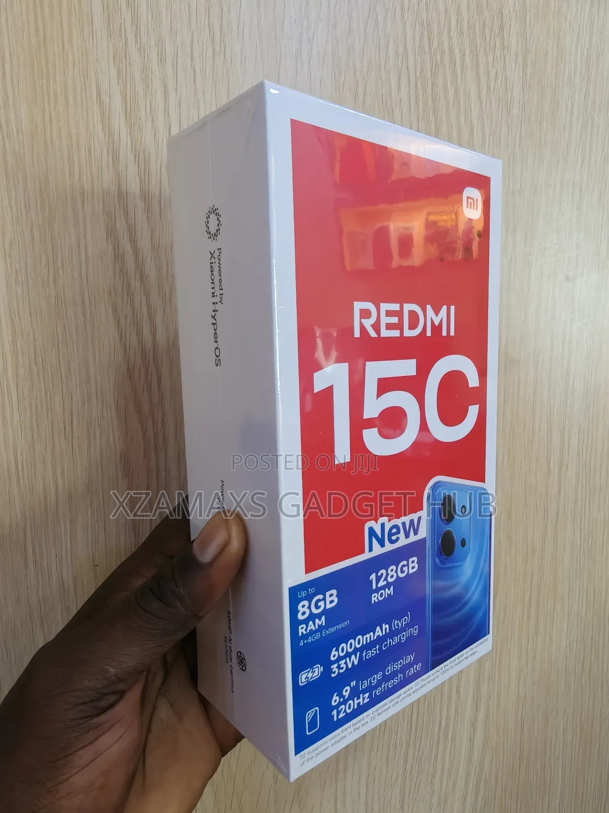 New Xiaomi Redmi 15C 4G 128 GB Black