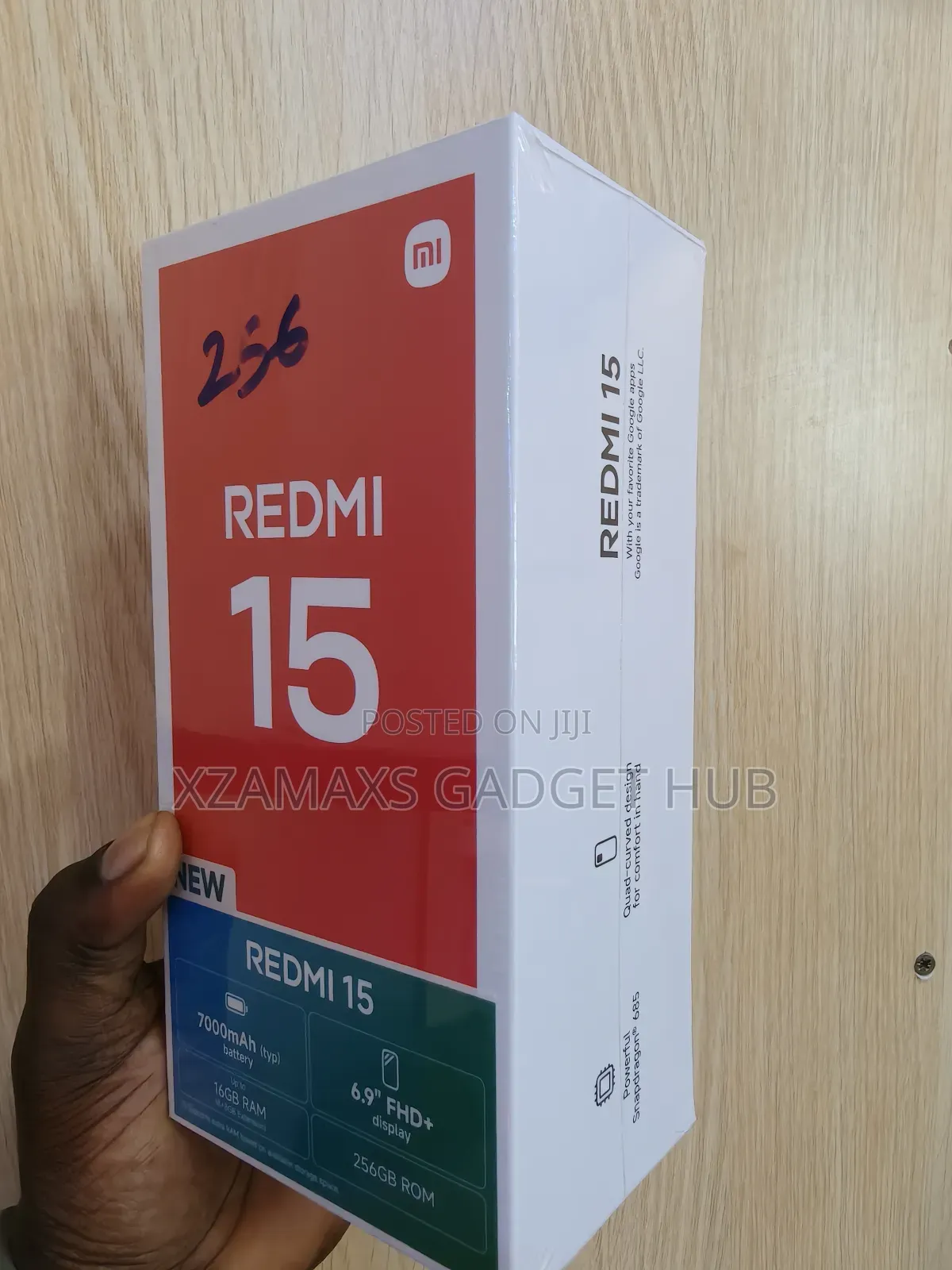 New Xiaomi Redmi 15 256 GB Black