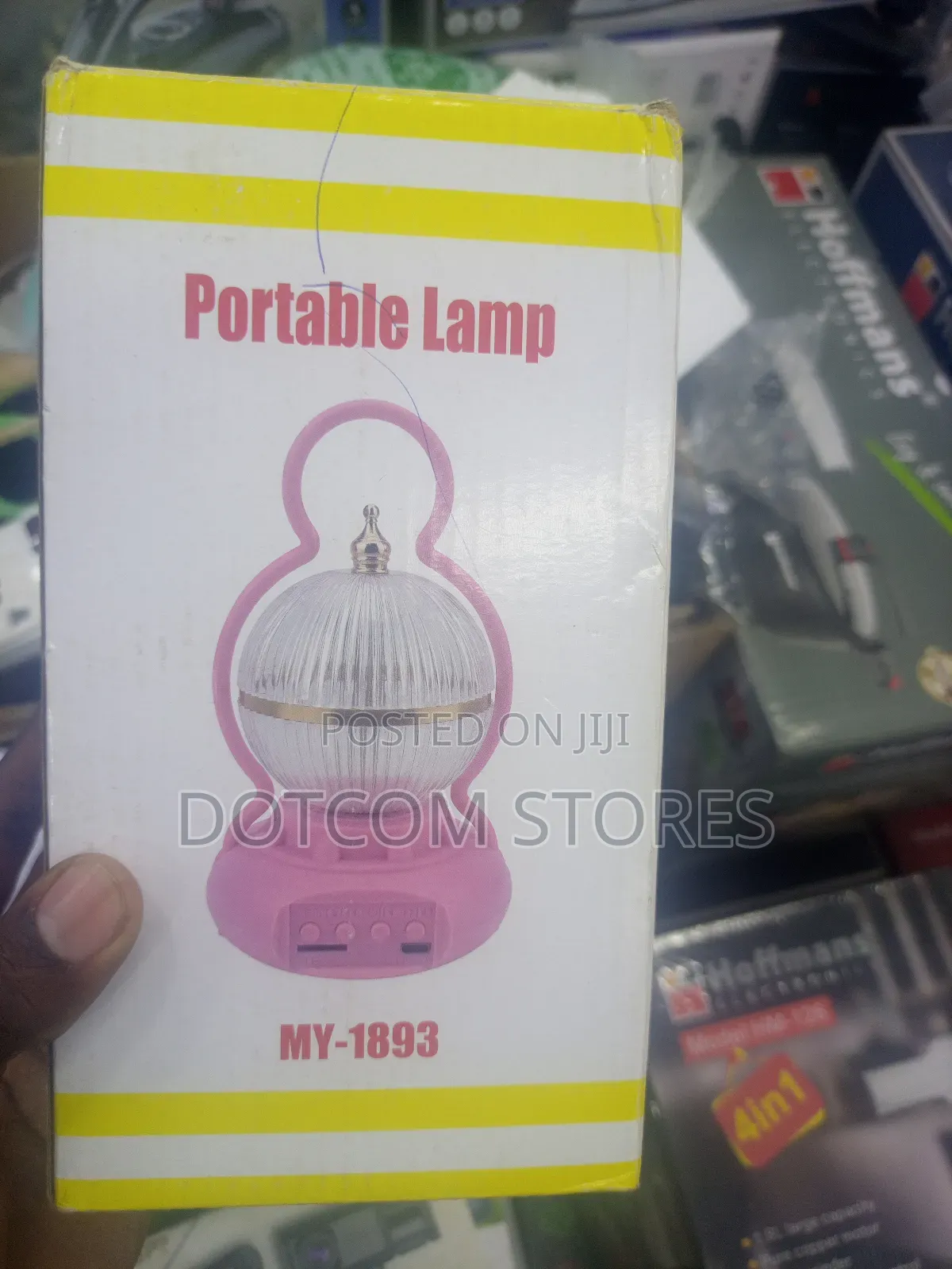 Hoffman's Portable Lamp (Model My-1893)