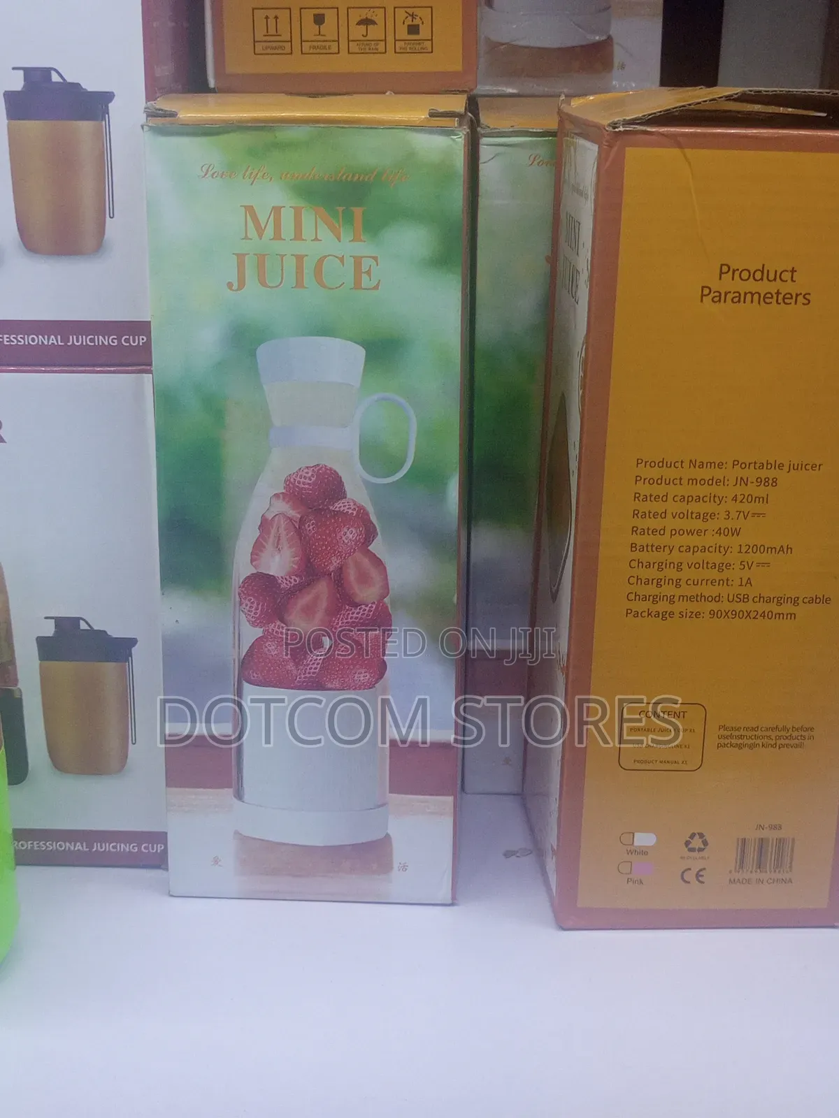 Jn-988 Portable Juice Blender,