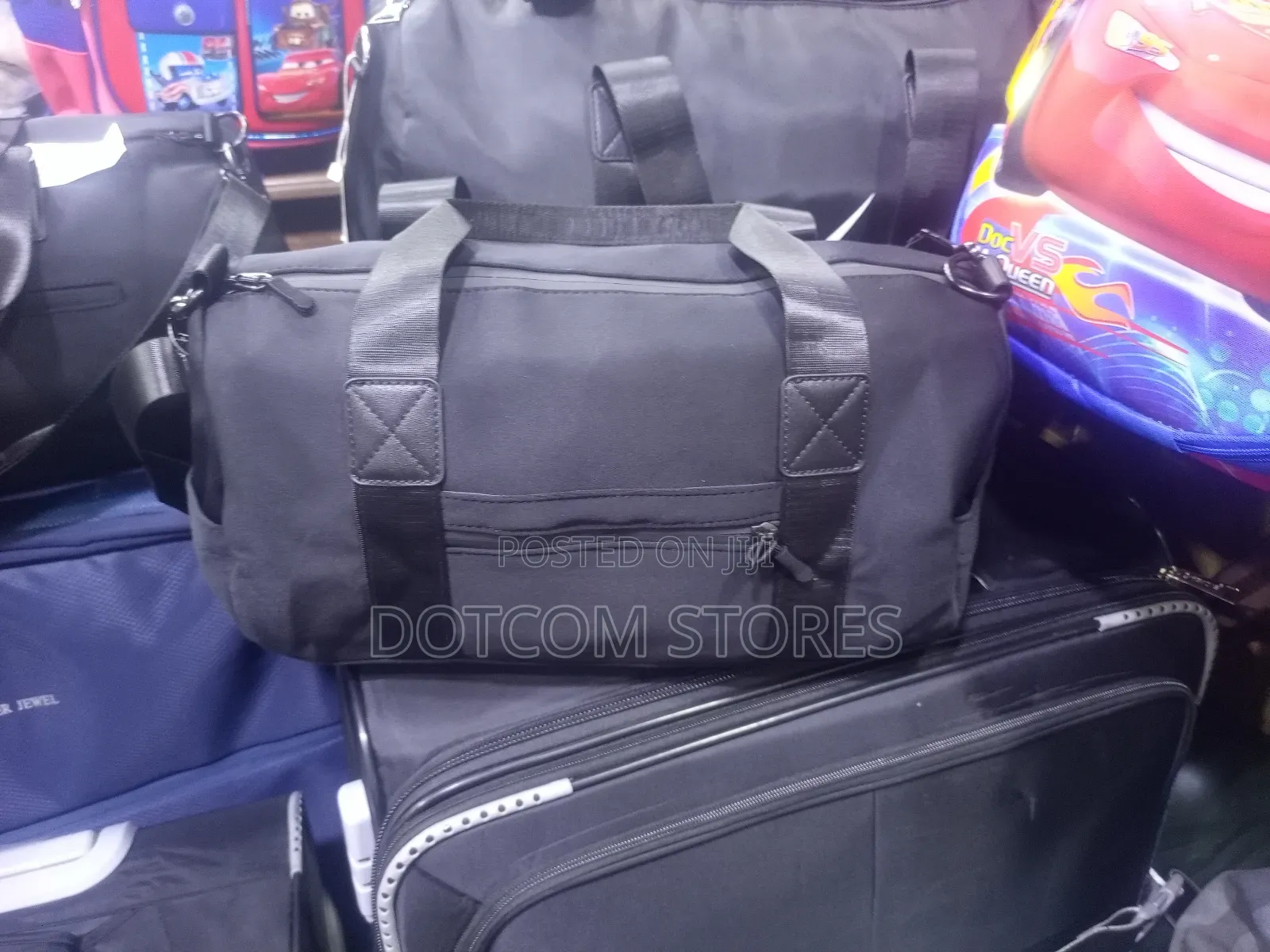 Black Puma Duffel Bag,