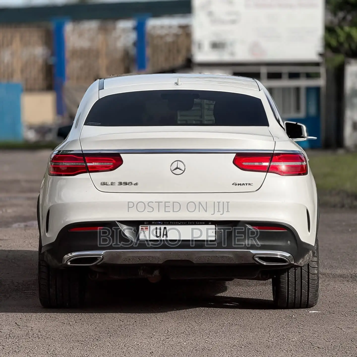 Mercedes-Benz GLE-Class GLE 350d 4MATIC 2017 White