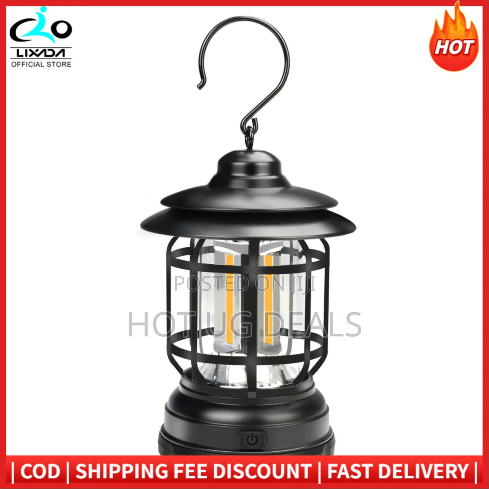 Usb Rechargeable Flashlights Home Emergency Hiking Lantern Light