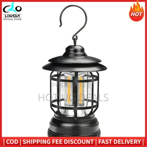 Usb Rechargeable Flashlights Home Emergency Hiking Lantern Light