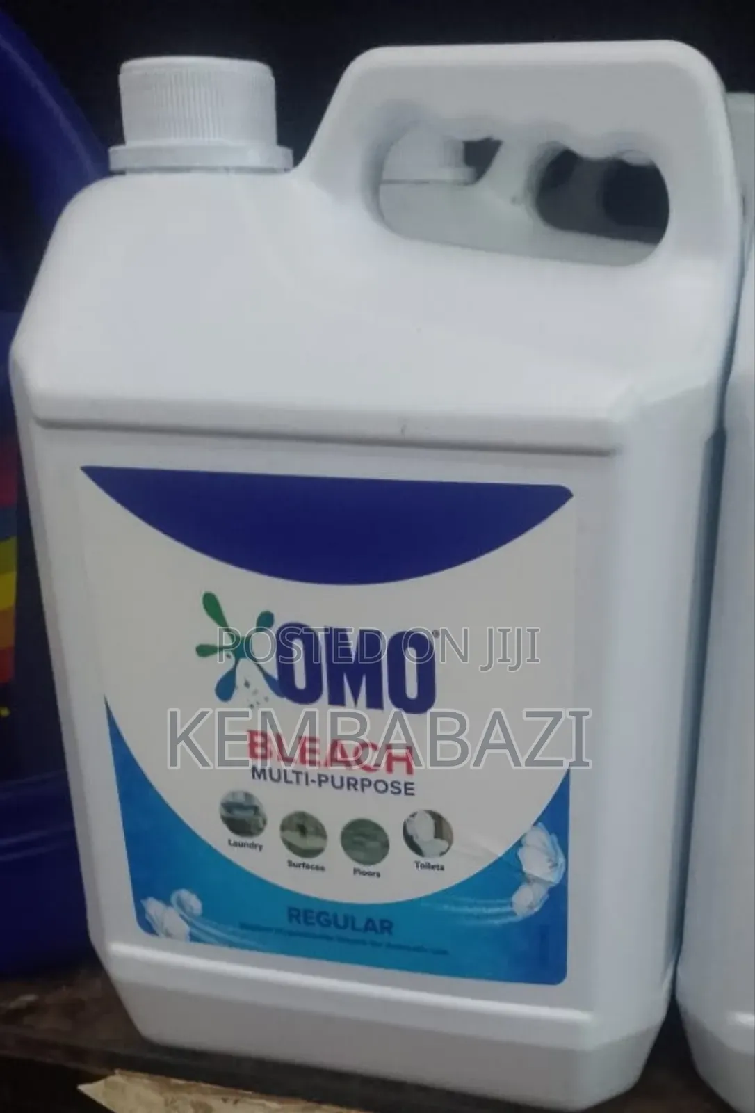5litres Omo Multi-Purpose Regular Bleach.