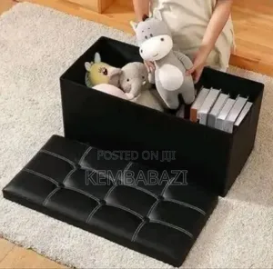 Foldable Leather Storage Ottoman Bench(76*38*38)