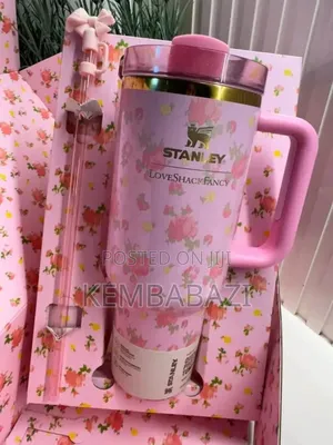 Stanley X Loveshackfancy 40 Oz Flowstate Quencher H2.0 Tumbler.