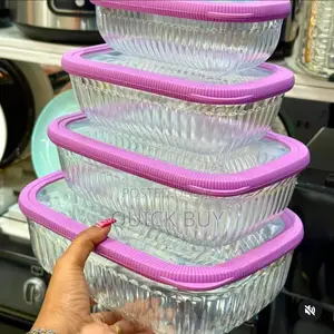 4pcs Airtight Multifunctional Fridge Organizer Containers