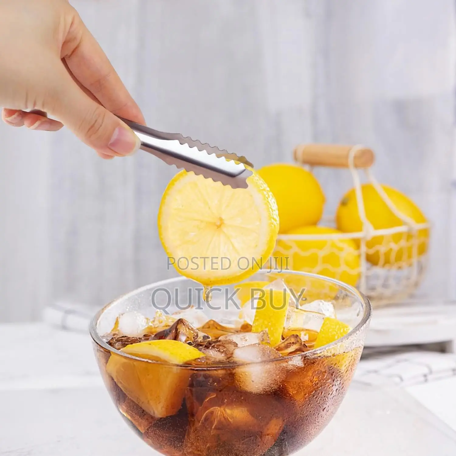 2pcs Ice Cube Tongs