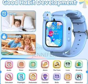 Kids Smart Watch With Camera Games