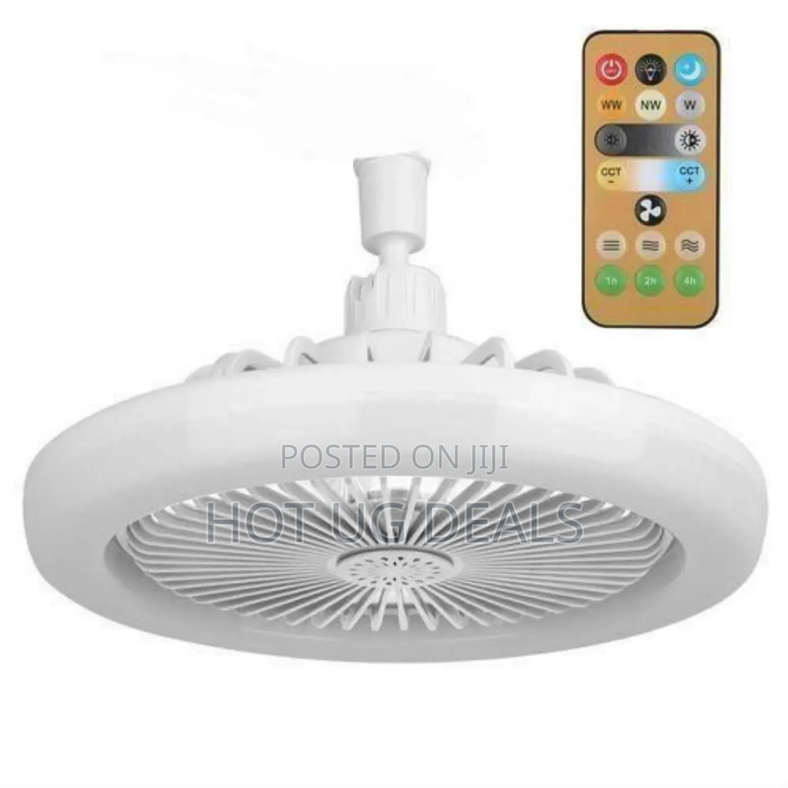 2-in-1 Led Ceiling Fan Light With A Remote Control