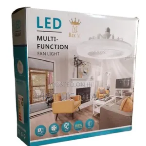 2-in-1 Led Ceiling Fan Light With A Remote Control