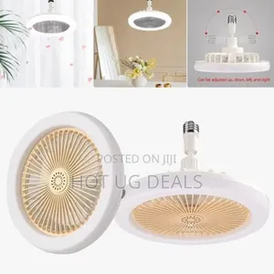 2-in-1 Led Ceiling Fan Light With A Remote Control