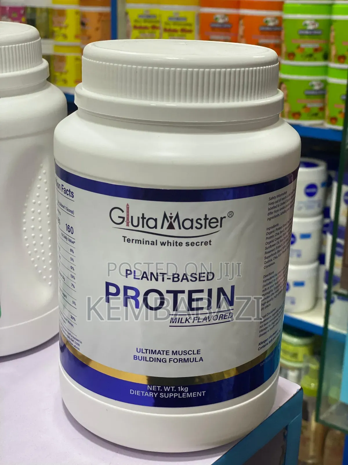 1kg Gluta Master Terminal White Secret Plant-Based Protein