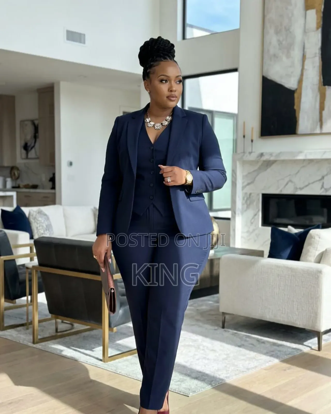 Office Three Piece Women's Suits
