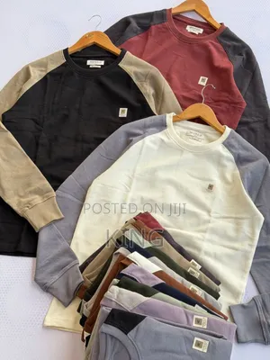 Waffle-Textured Long-Sleeve Tees