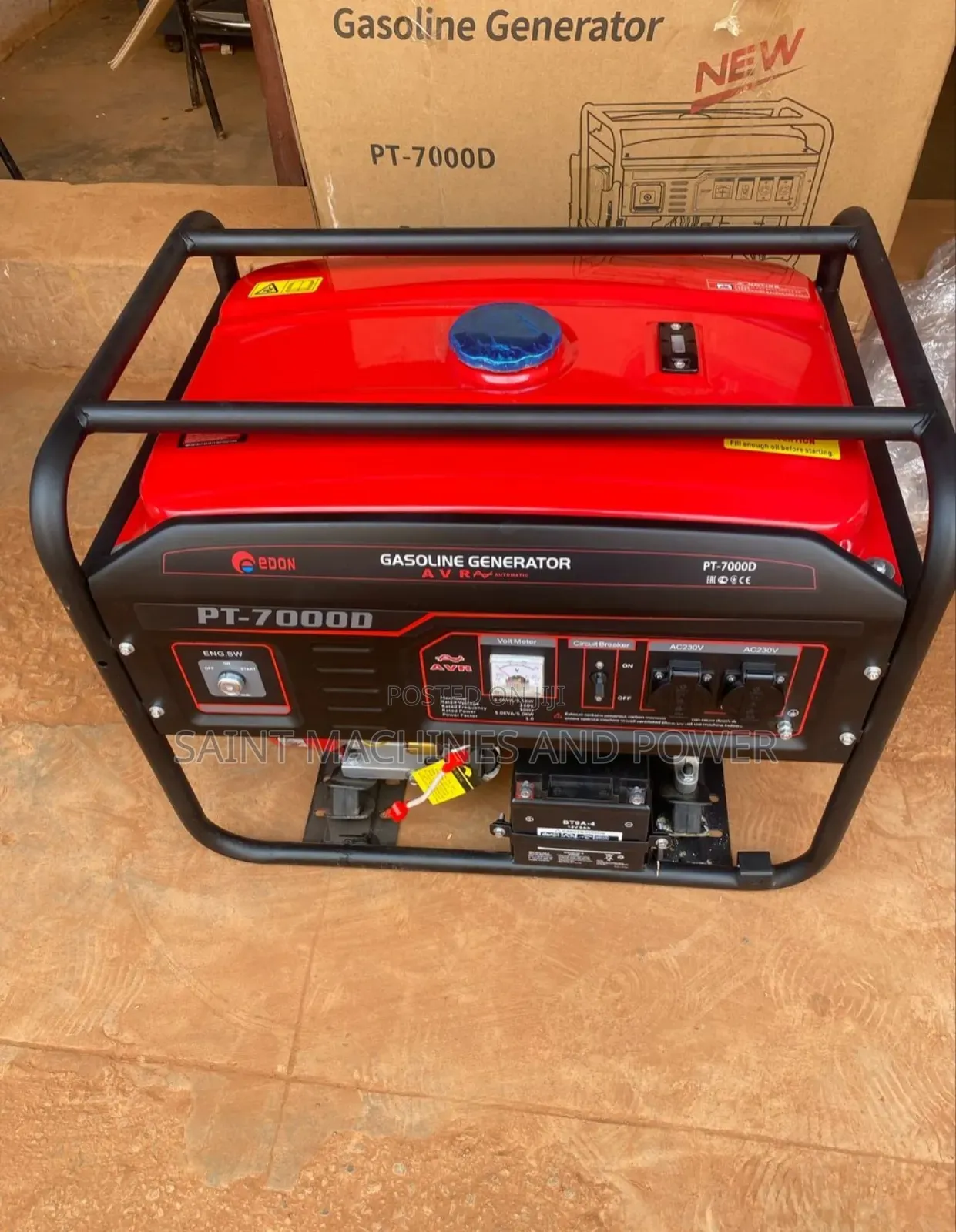 Gasoline Generator Pt-7000d