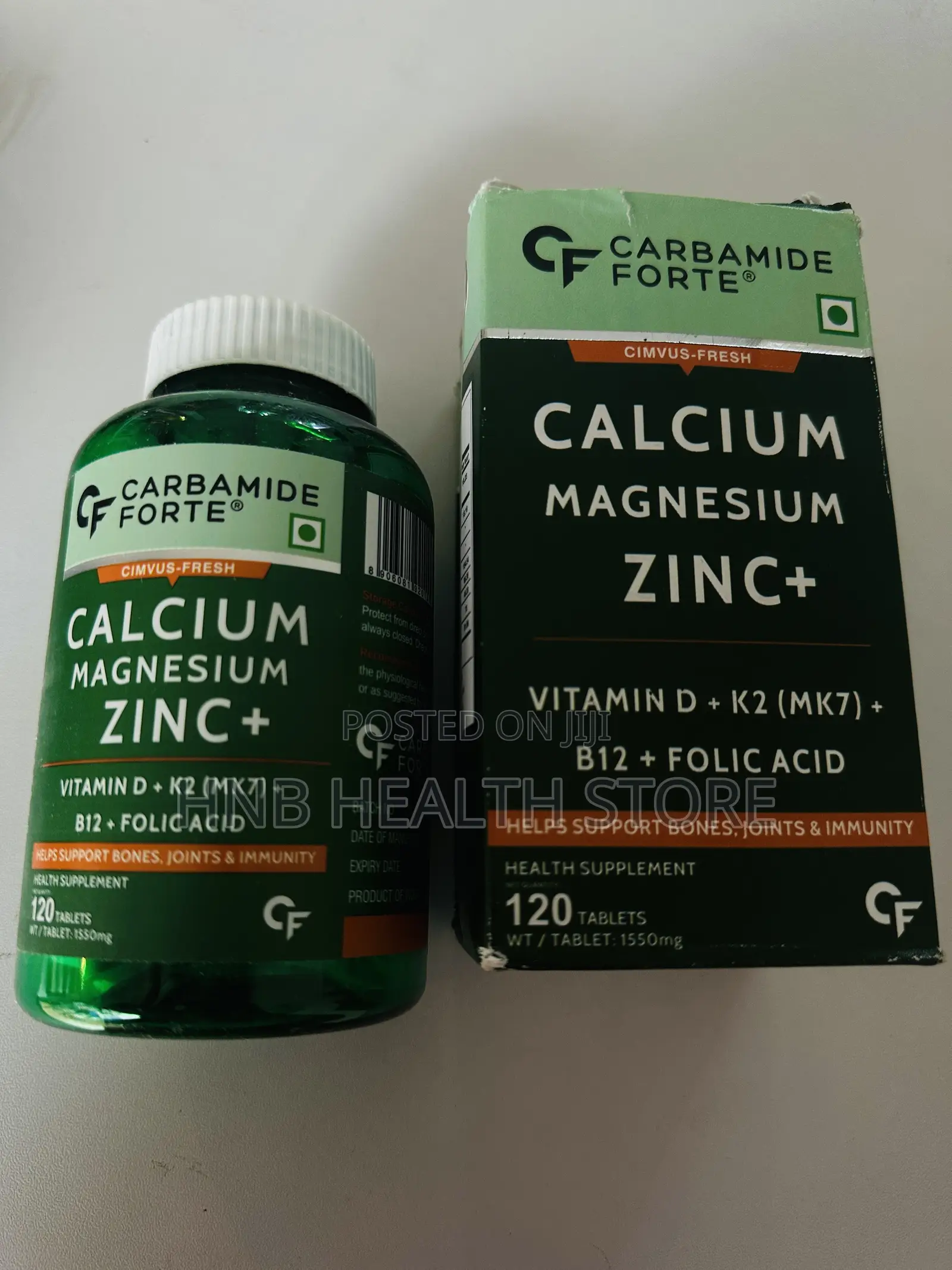 Magnesium Calcium Zinc