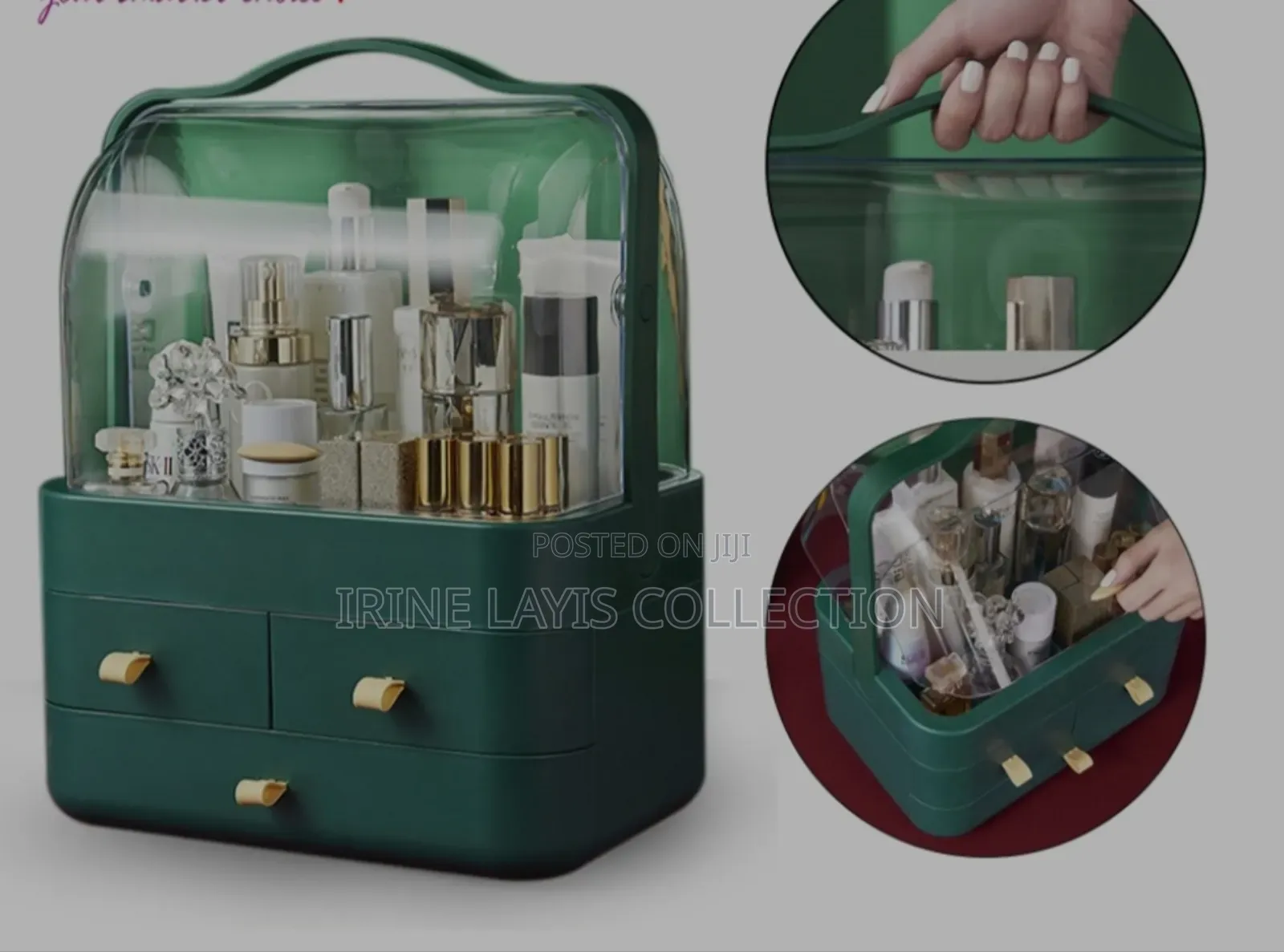 Portable Cosmetic Storage Box,
