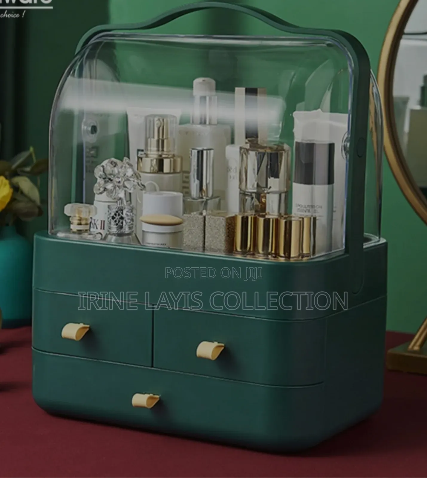 Portable Cosmetic Storage Box,